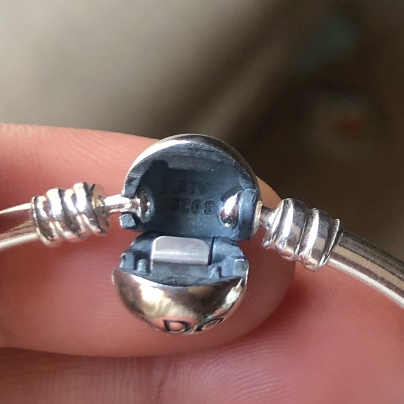 Authentic Pandora Bangle Bracelet w/ 13 Charms Jewelry - Picture 3 of 11